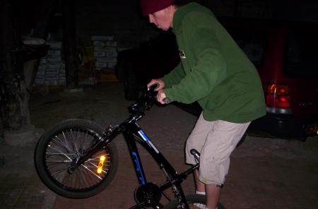 bmx de nuit